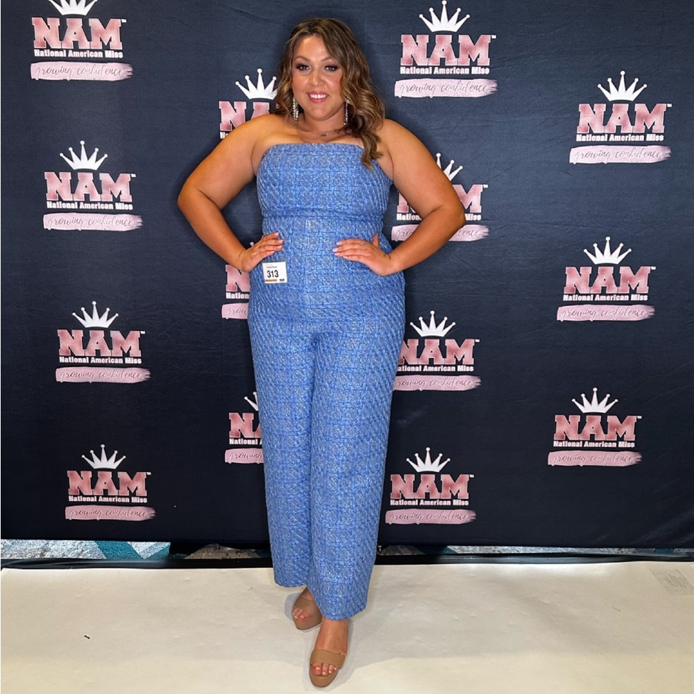 Blue Jumpsuit